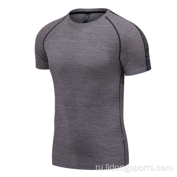 Бегущая футболка Fitness Fitness с коротким рукавом спортивная футболка